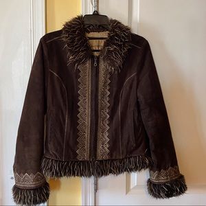 Weatherproof Suede Jacket